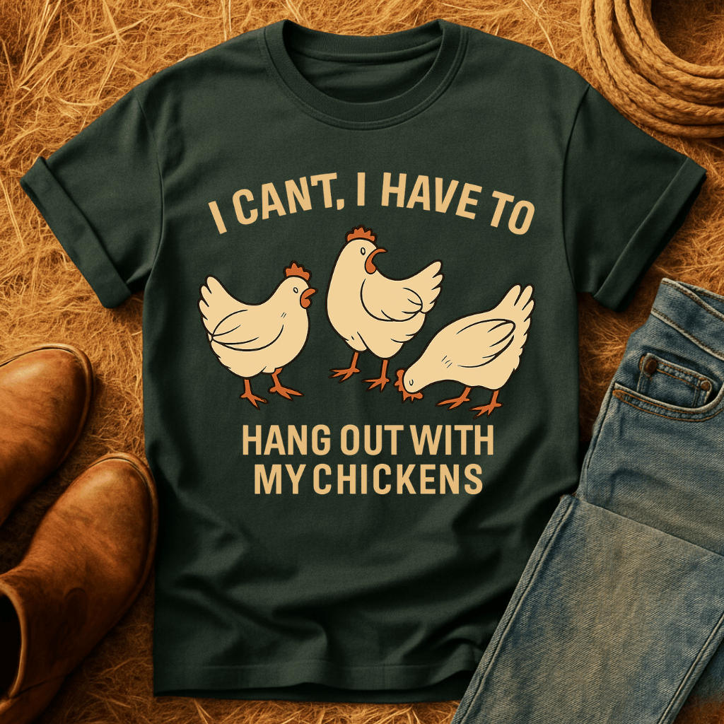 Hang Out With Chickens T-Shirt