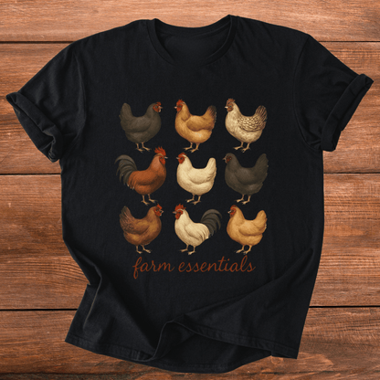 Farm Essentials Chickens T-Shirt