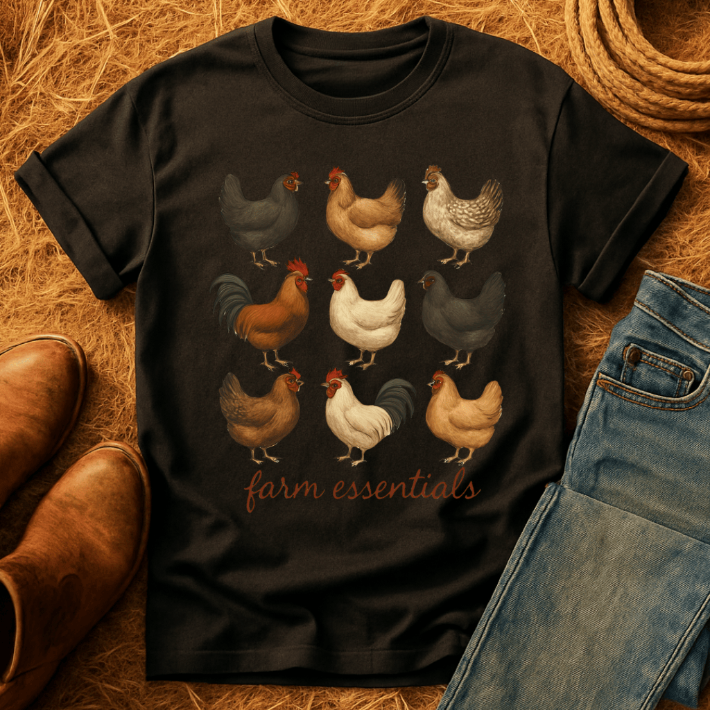 Farm Essentials Chickens T-Shirt