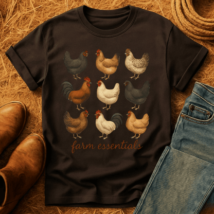 Farm Essentials Chickens T-Shirt