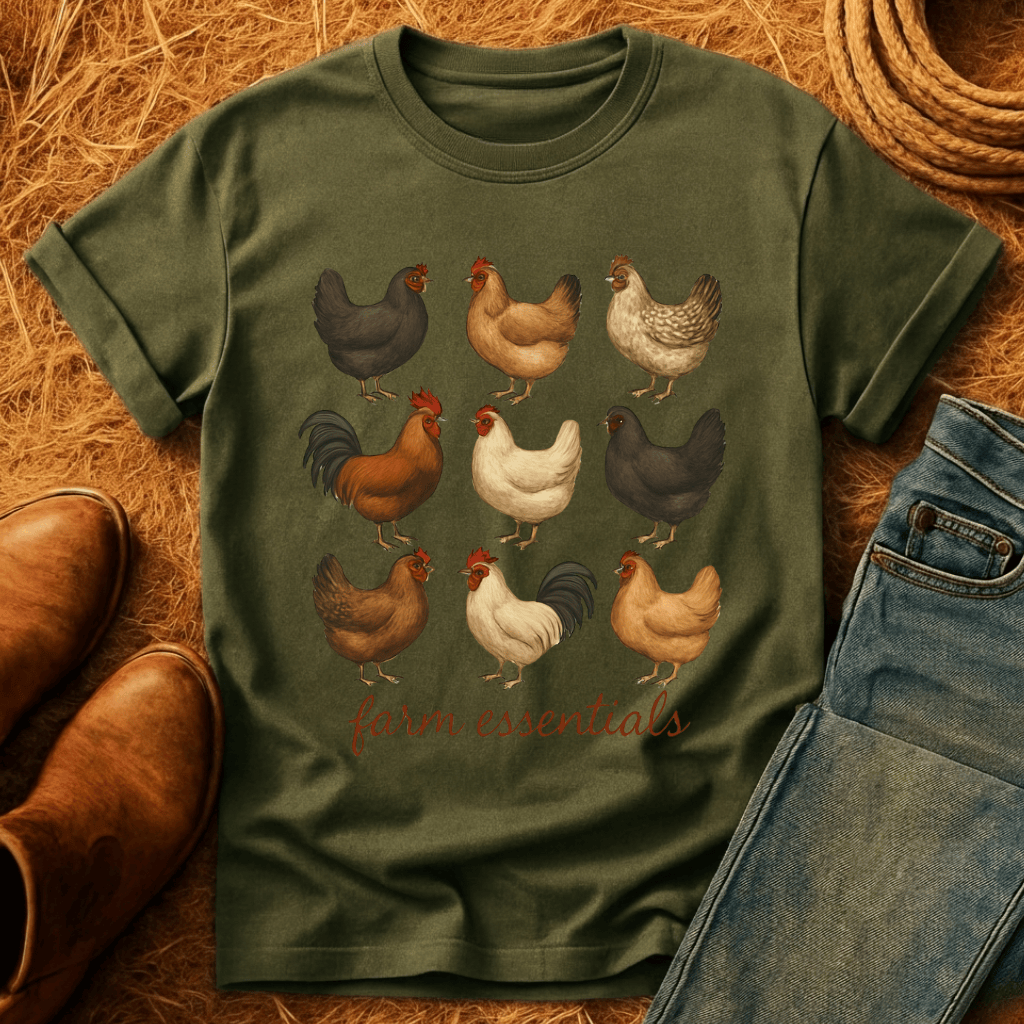 Farm Essentials Chickens T-Shirt