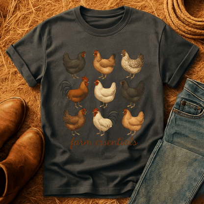 Farm Essentials Chickens T-Shirt