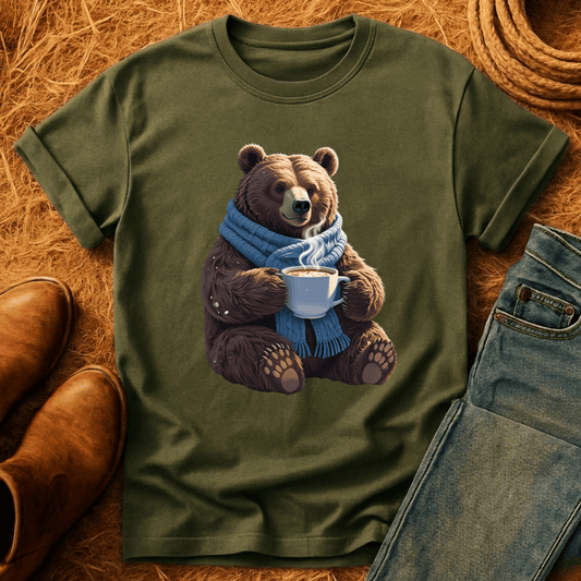 Cozy Winter Bear T-Shirt