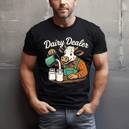 Dairy Dealer Cow T-Shirt