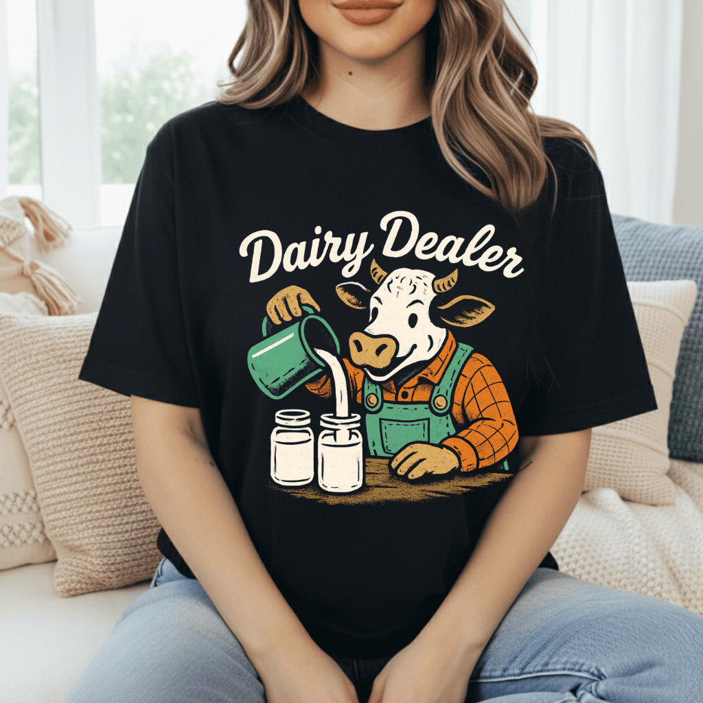 Dairy Dealer Cow T-Shirt