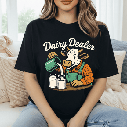 Dairy Dealer Cow T-Shirt