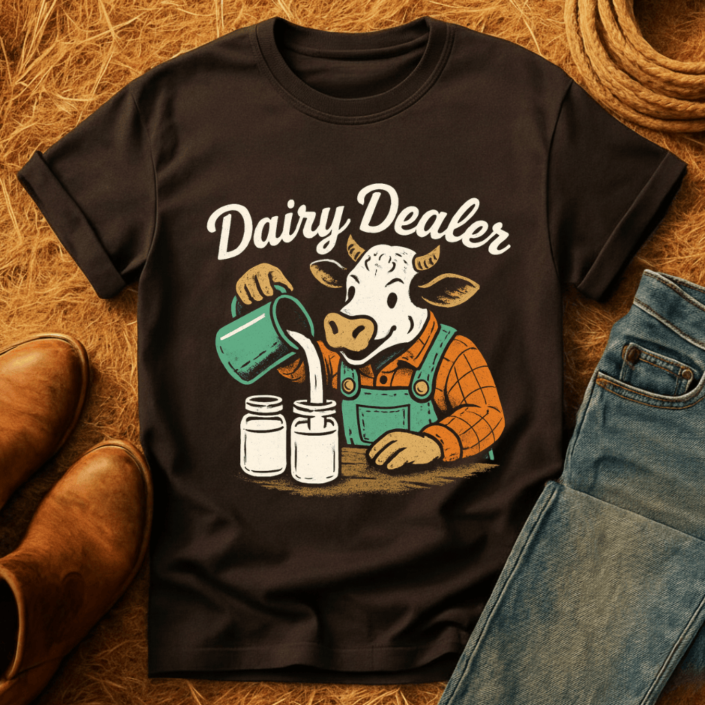 Dairy Dealer Cow T-Shirt