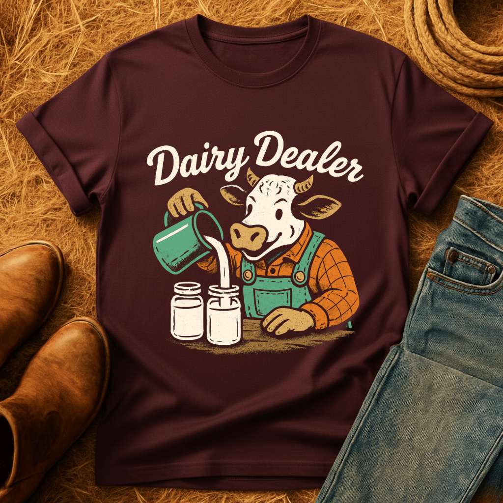 Dairy Dealer Cow T-Shirt