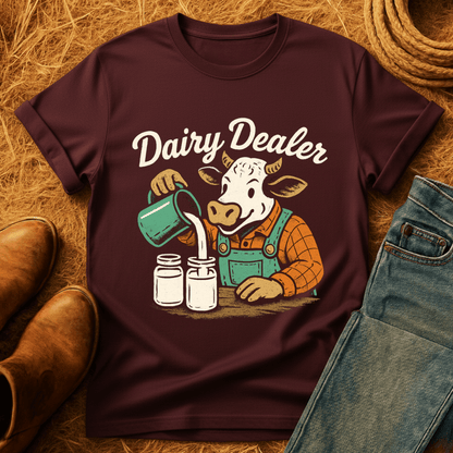 Dairy Dealer Cow T-Shirt