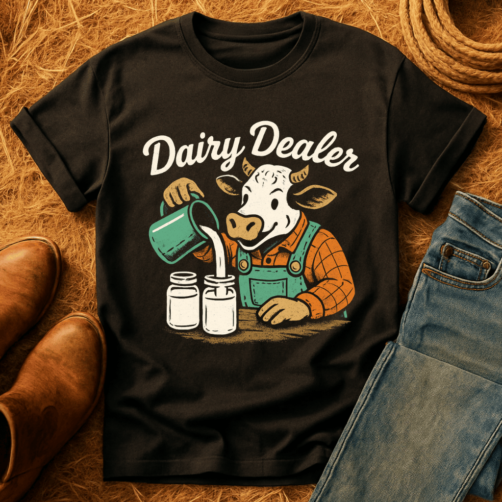 Dairy Dealer Cow T-Shirt