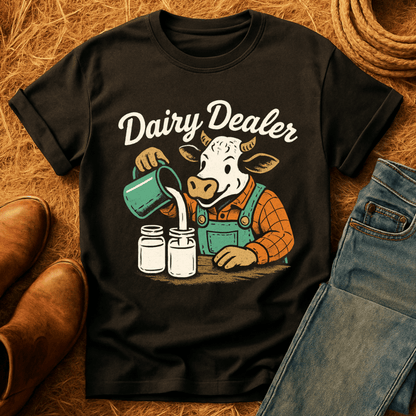 Dairy Dealer Cow T-Shirt