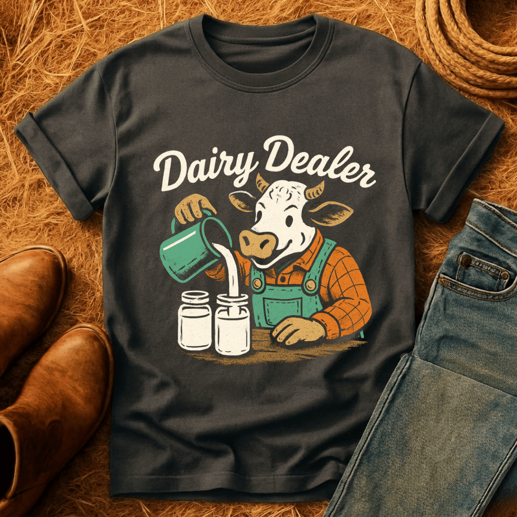 Dairy Dealer Cow T-Shirt