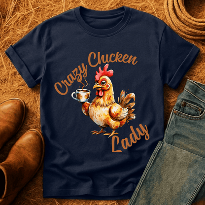 Crazy Chicken Lady T-Shirt