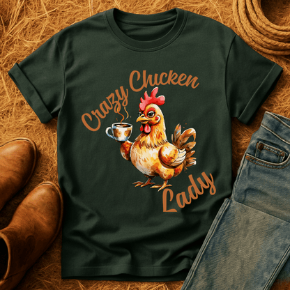Crazy Chicken Lady T-Shirt