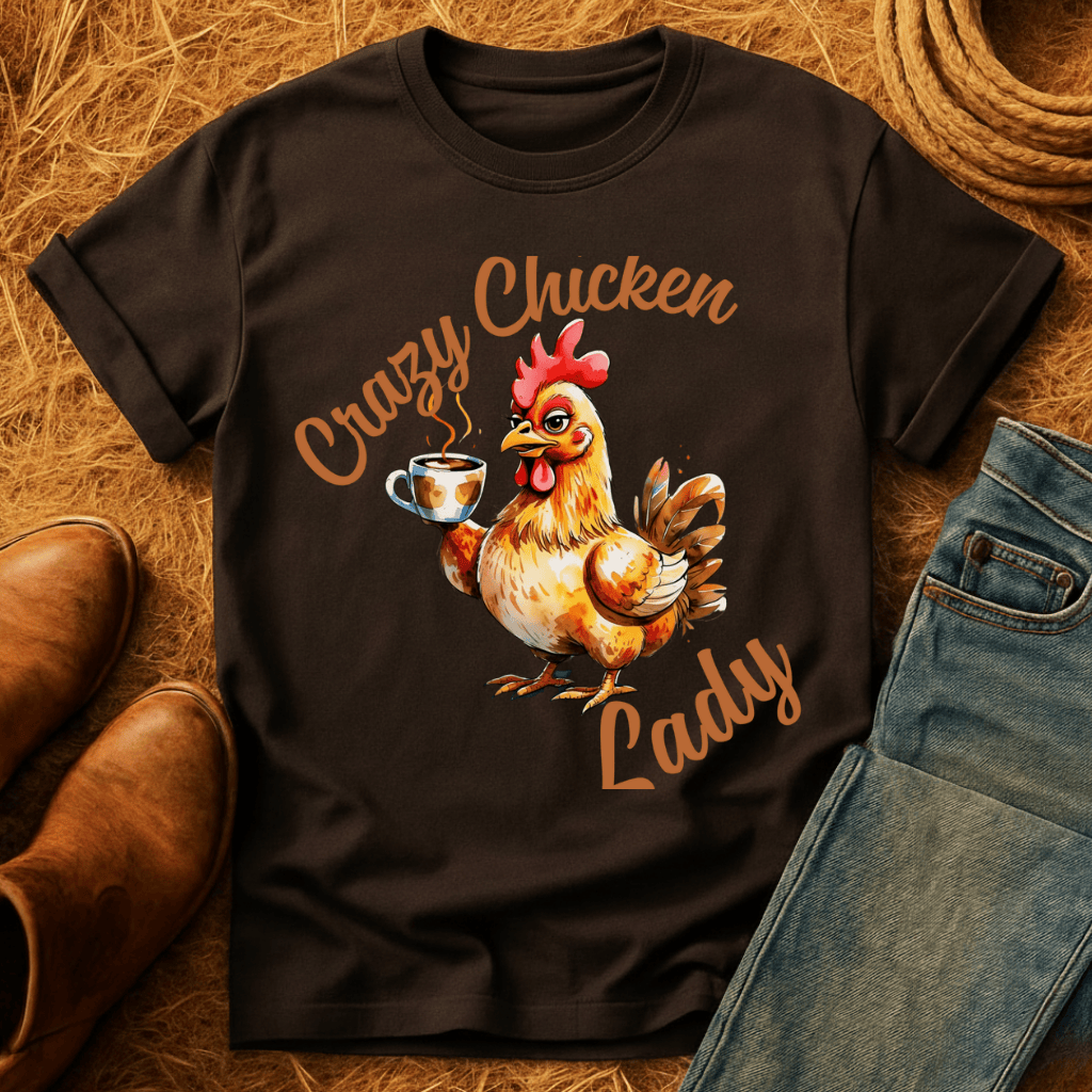 Crazy Chicken Lady T-Shirt