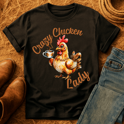 Crazy Chicken Lady T-Shirt