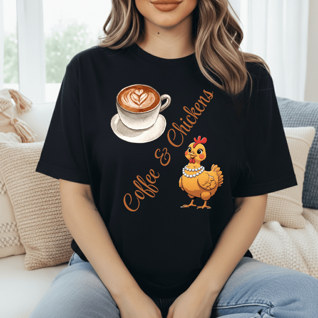 Coffee And Chickens T-Shirt