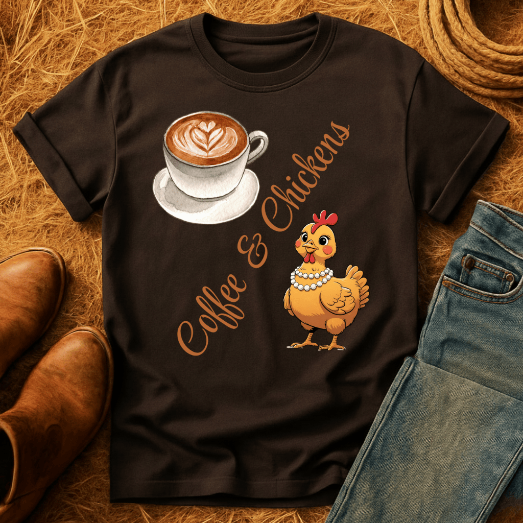 Coffee And Chickens T-Shirt