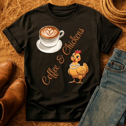 Coffee And Chickens T-Shirt