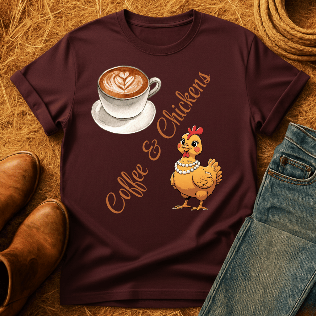 Coffee And Chickens T-Shirt