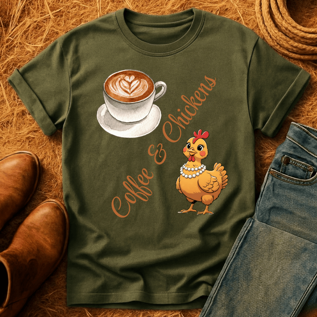 Coffee And Chickens T-Shirt