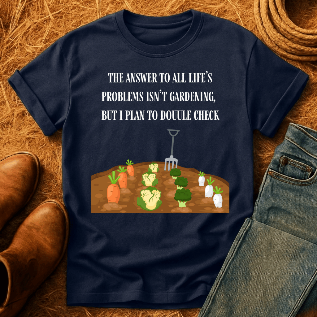 Gardening Solves Problems T-Shirt
