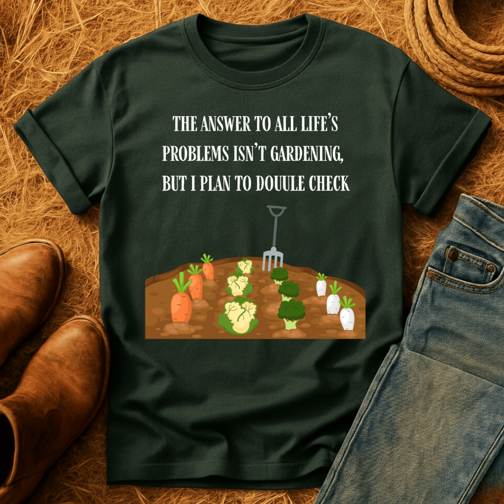 Gardening Solves Problems T-Shirt