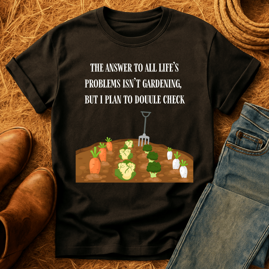 Gardening Solves Problems T-Shirt