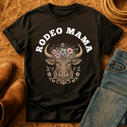 Rodeo Mama Floral T-Shirt