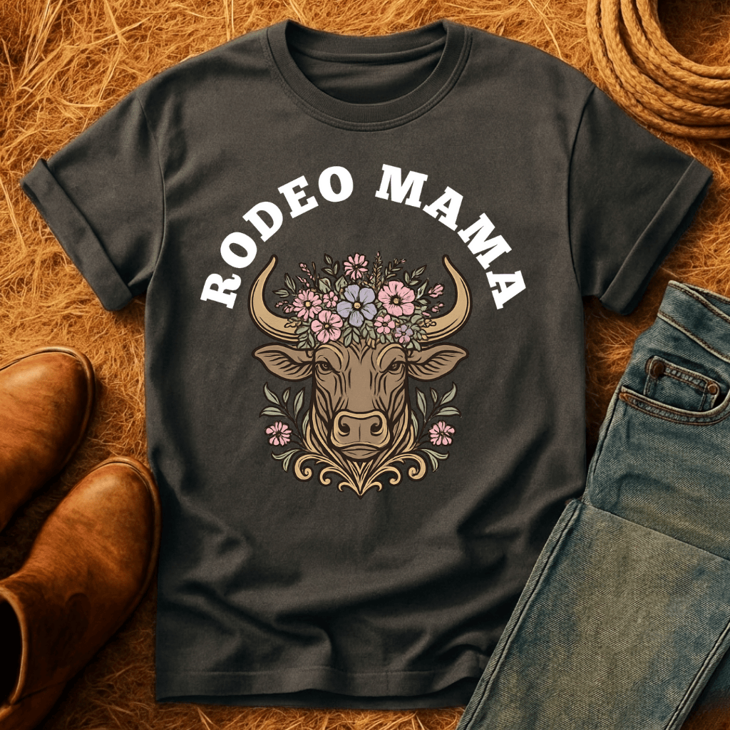Rodeo Mama Floral T-Shirt