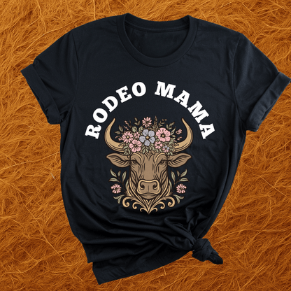 Rodeo Mama Floral T-Shirt