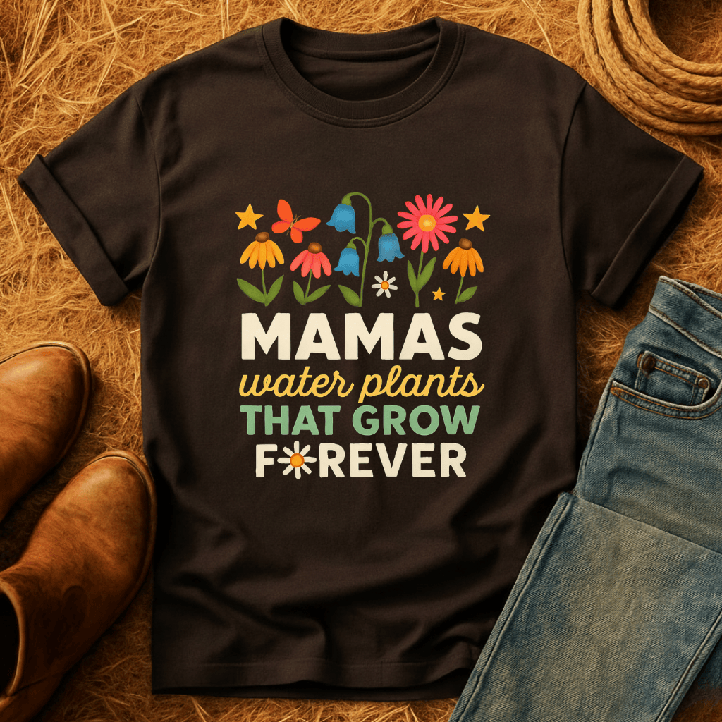 Mamas Grow Plants T-Shirt