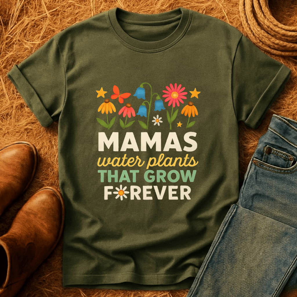 Mamas Grow Plants T-Shirt
