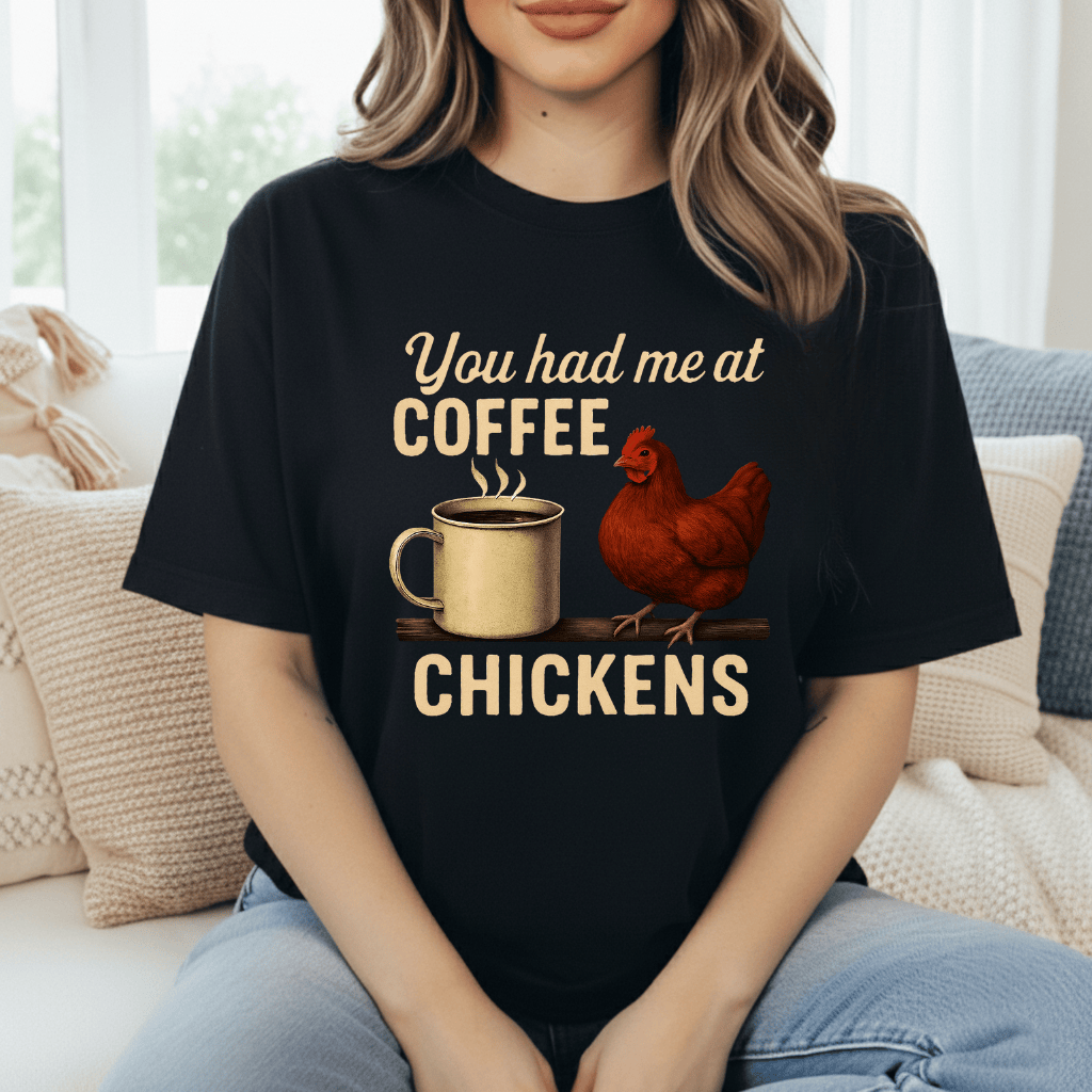 Coffee and Chickens T-Shirt