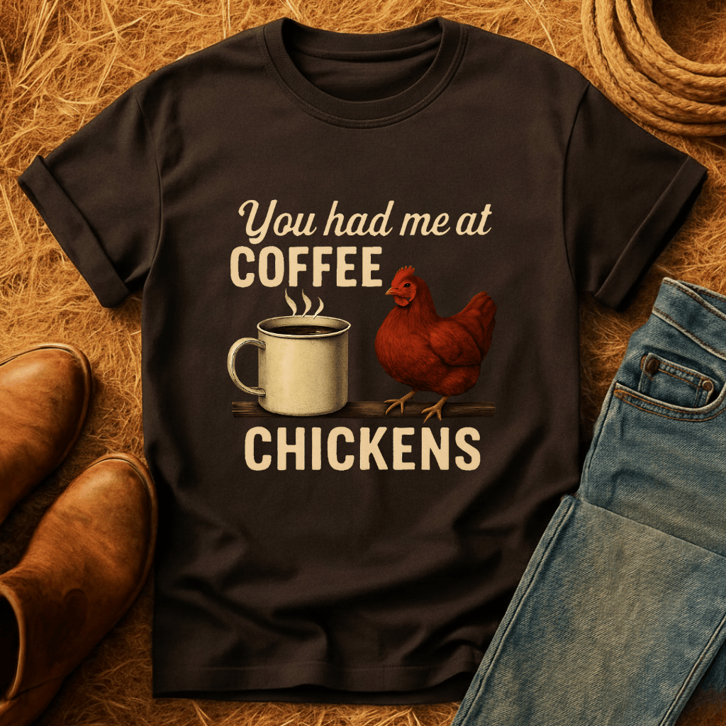 Coffee and Chickens T-Shirt
