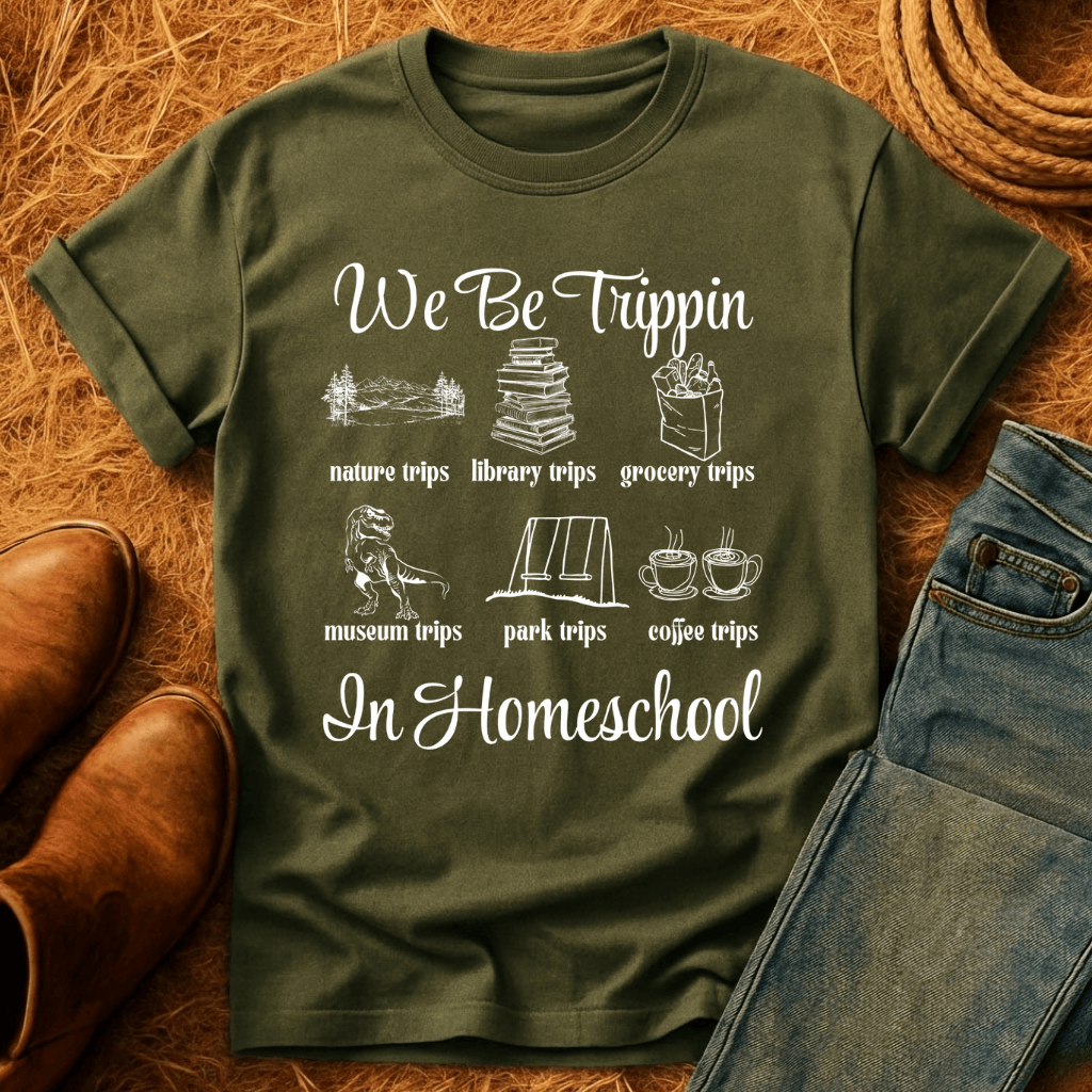 Trippin' In Homeschool T-Shirt