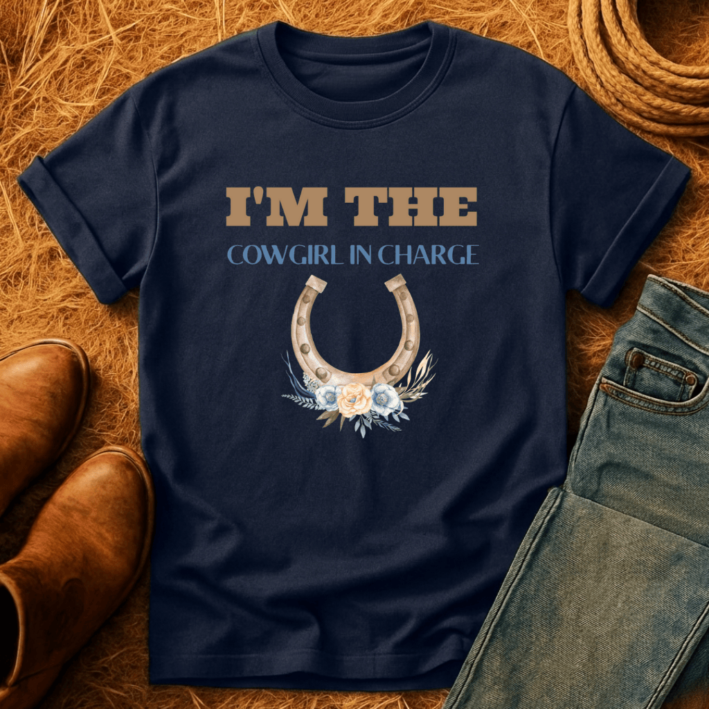 Cowgirl In Charge T-Shirt