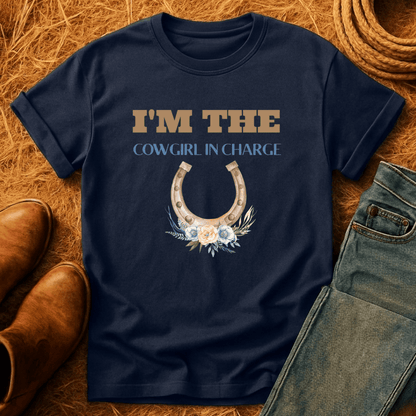 Cowgirl In Charge T-Shirt