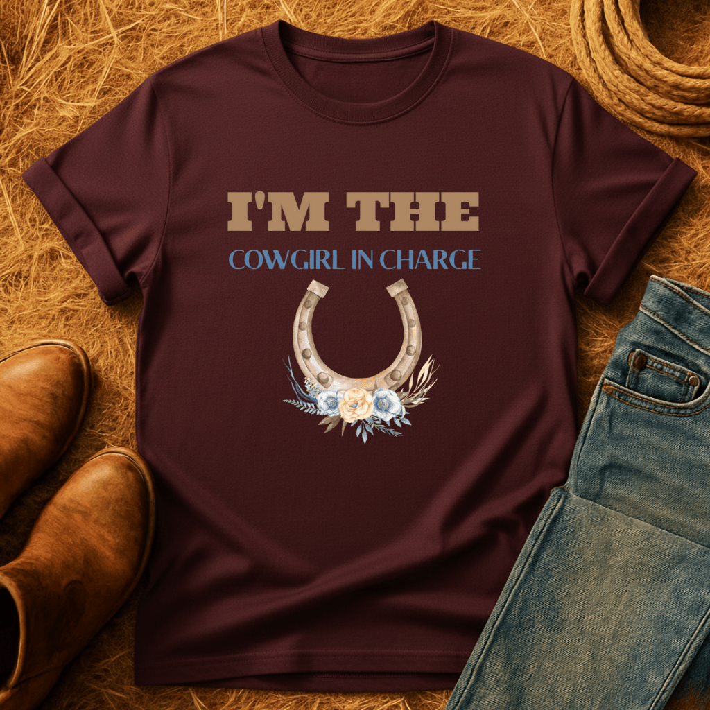 Cowgirl In Charge T-Shirt
