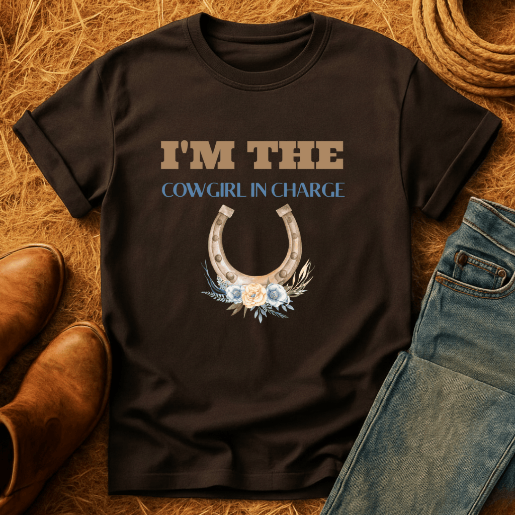 Cowgirl In Charge T-Shirt