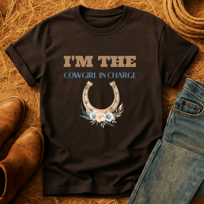 Cowgirl In Charge T-Shirt