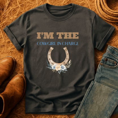 Cowgirl In Charge T-Shirt