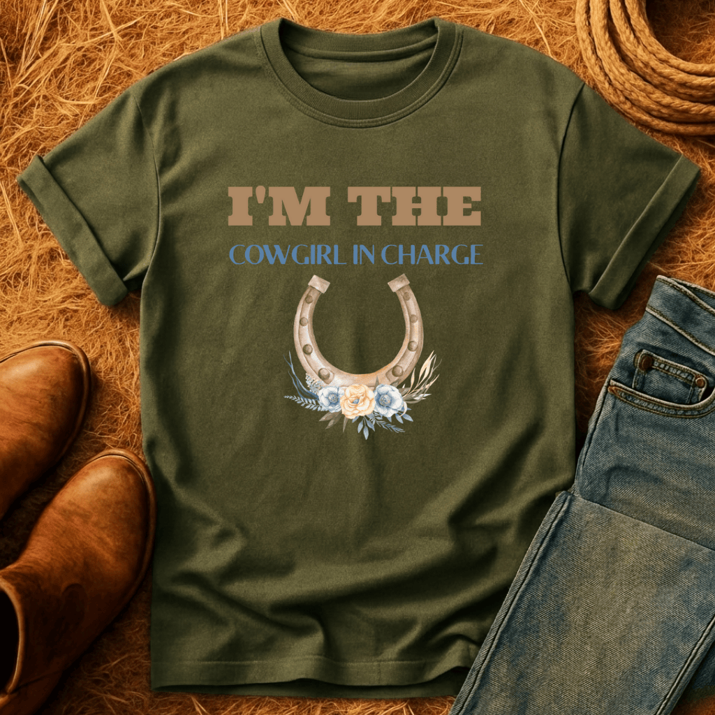 Cowgirl In Charge T-Shirt