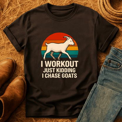 I Chase Goats T-Shirt