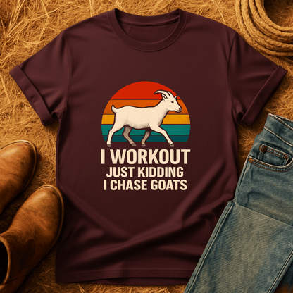 I Chase Goats T-Shirt