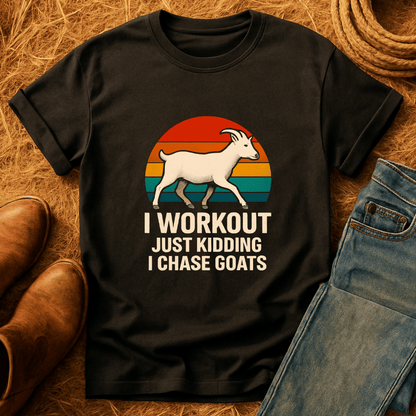 I Chase Goats T-Shirt