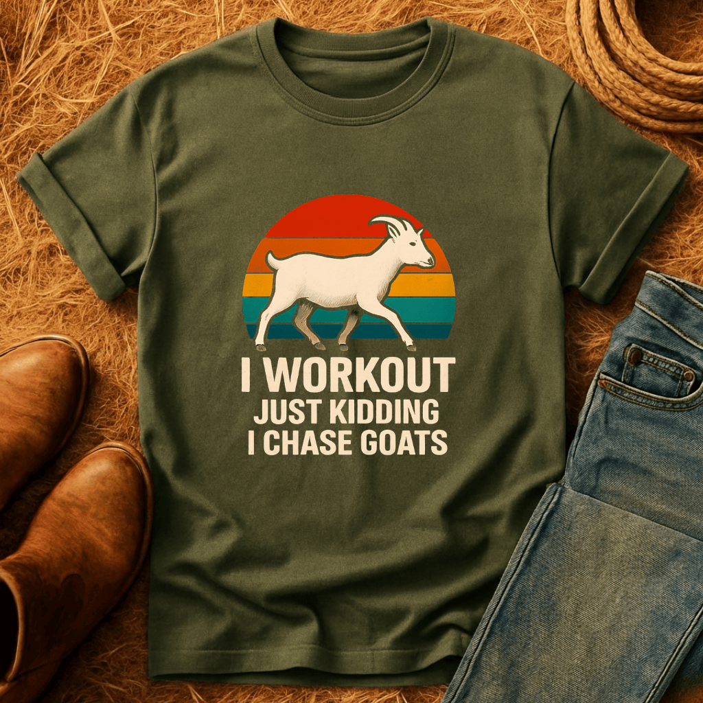 I Chase Goats T-Shirt