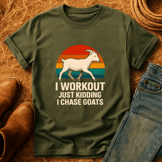 I Chase Goats T-Shirt