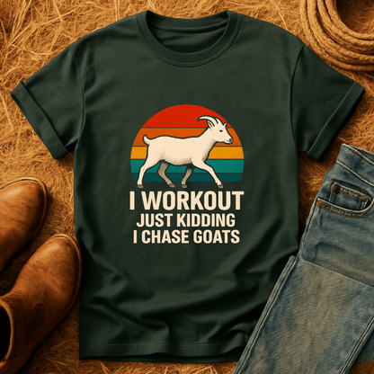 I Chase Goats T-Shirt