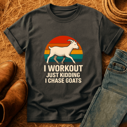 I Chase Goats T-Shirt